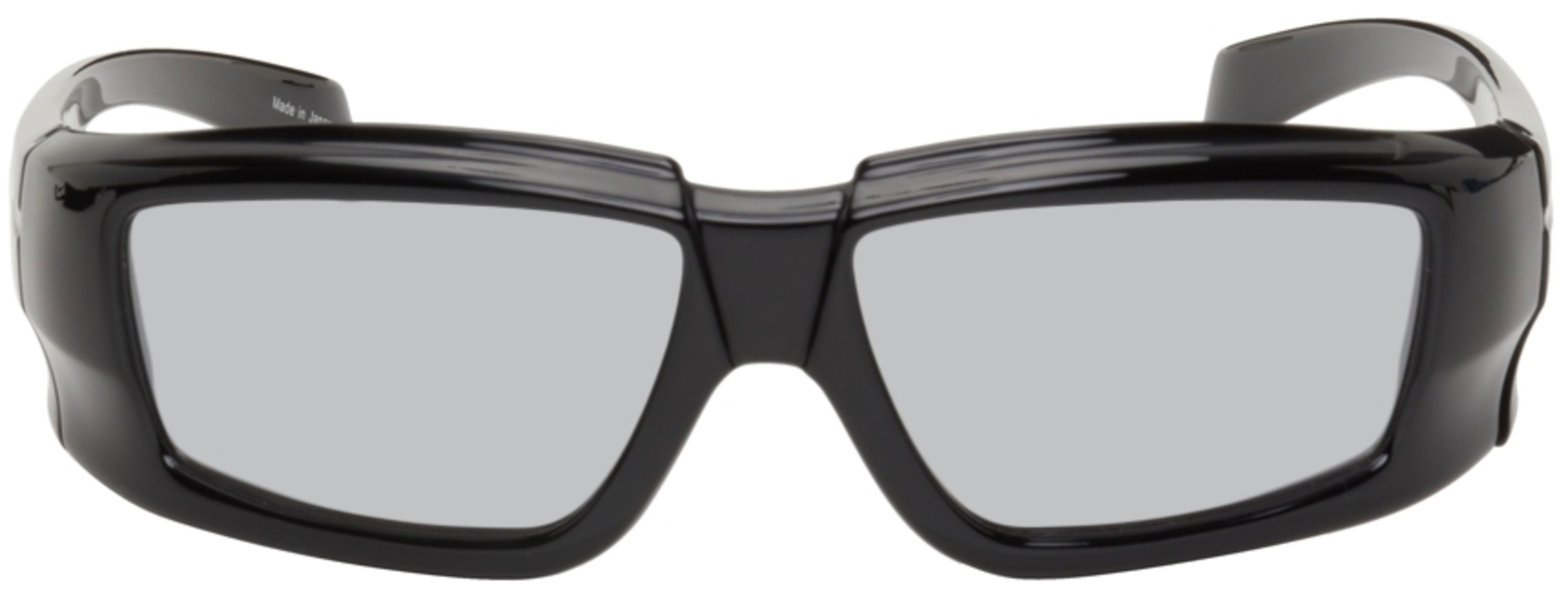 Black & Silver Rick Sunglasses by RICK OWENS