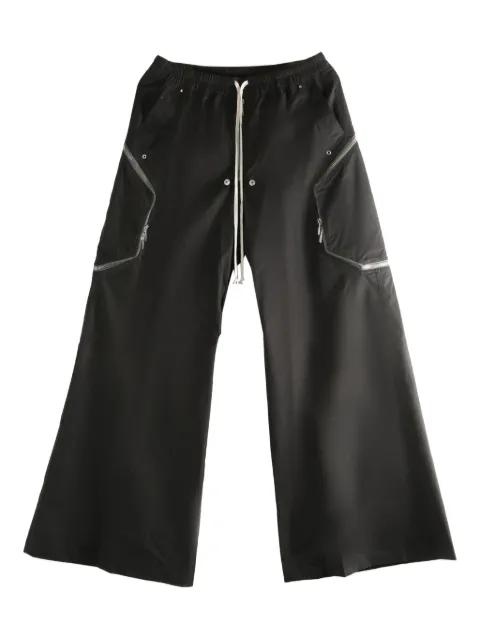 Blixa Belas zip-pocket trousers by RICK OWENS