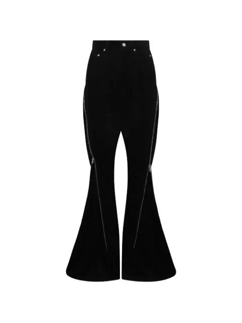 Bolan Banana zip-detail jeans by RICK OWENS