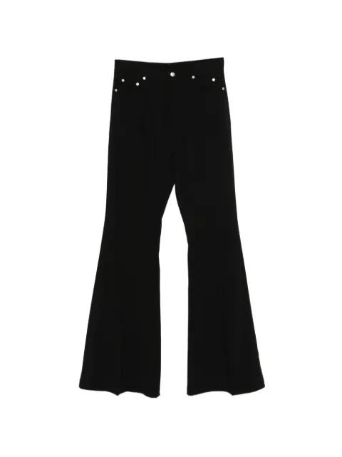 Bolan flared jeans by RICK OWENS