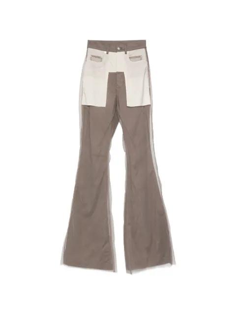 Bolan panelled trousers by RICK OWENS