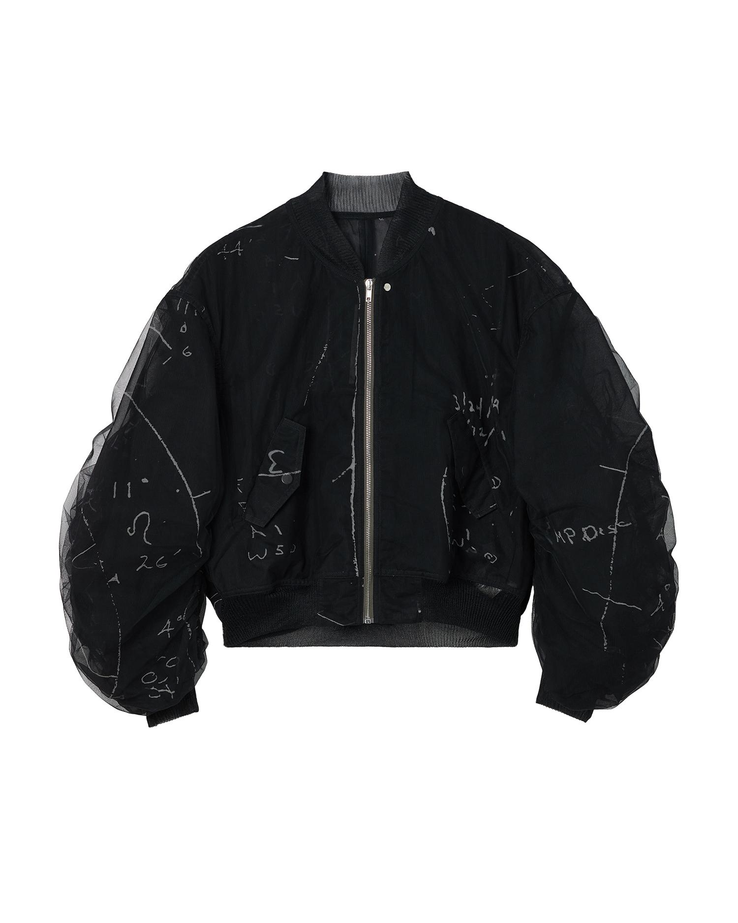 Bomber secchia flight jacket by RICK OWENS