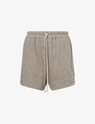 Boxers Drawstring-Waistband Cotton-Jersey Shorts by RICK OWENS