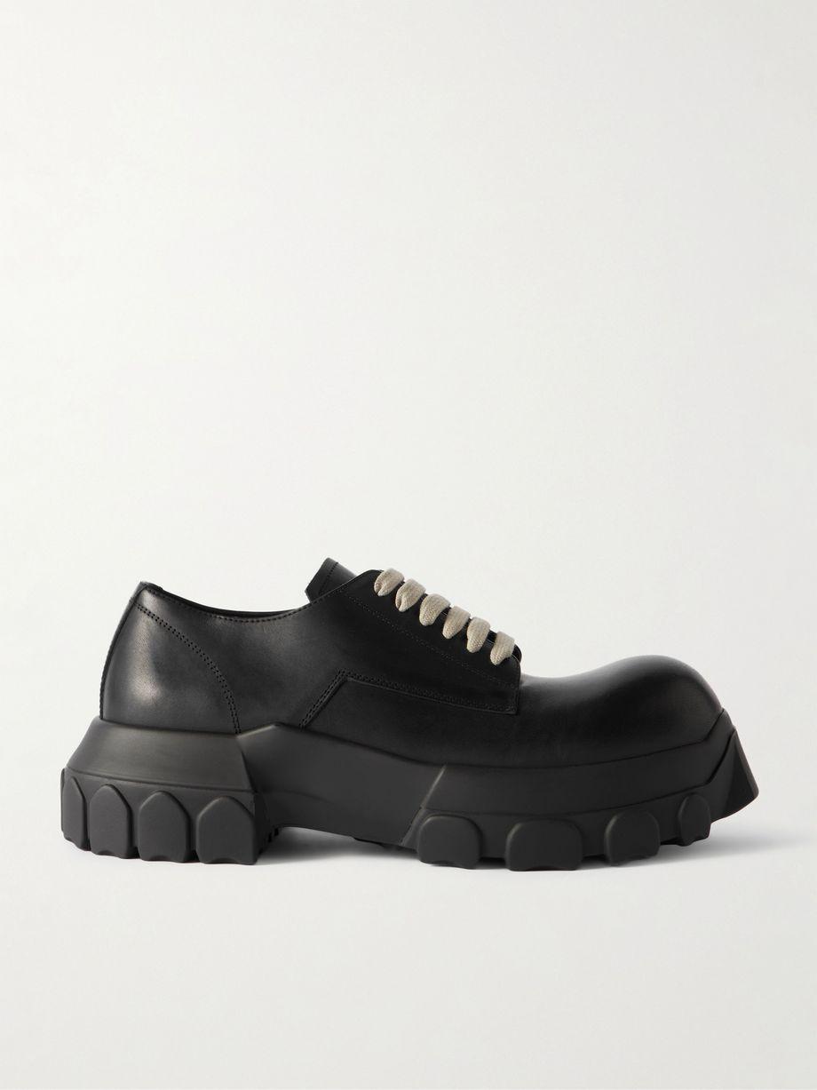 Bozo Tractor Leather Derby Shoes by RICK OWENS