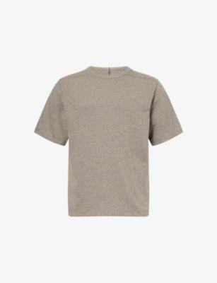 Brad Crew-Neck Cotton-Shirt T-Shirt by RICK OWENS