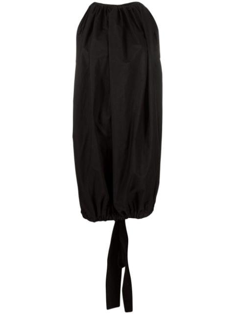 Bubble sleeveless minidress by RICK OWENS