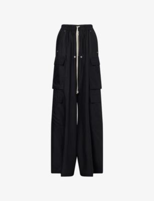 Cargobelas Wool Trousers by RICK OWENS
