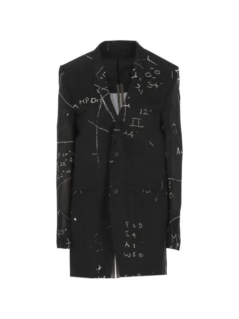 Concordian blazer by RICK OWENS
