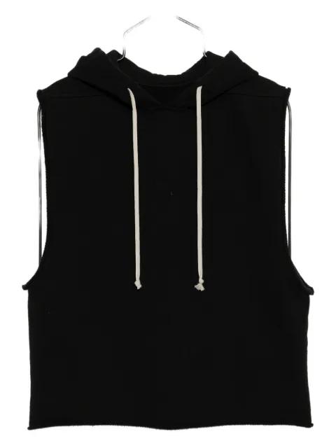 Concordians runway hoodied tank top by RICK OWENS