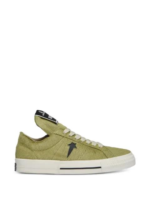 Converse X Drkshdw appliqué detail sneakers by RICK OWENS