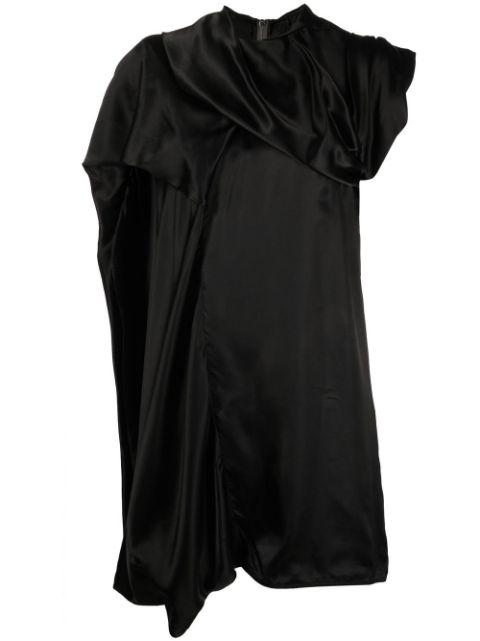 Cornetto satin-finish tunic by RICK OWENS