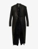 Cyclops Wrap-Over Shearling Coat by RICK OWENS