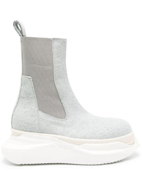 Beatle chunky platform boots by RICK OWENS DRKSHDW