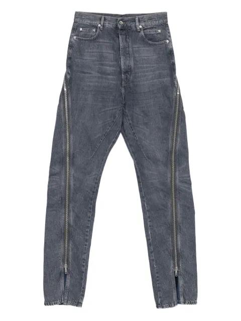 Bolan Banana zip-detail jeans by RICK OWENS DRKSHDW