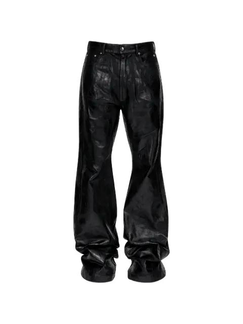 Bolan textured trousers by RICK OWENS DRKSHDW