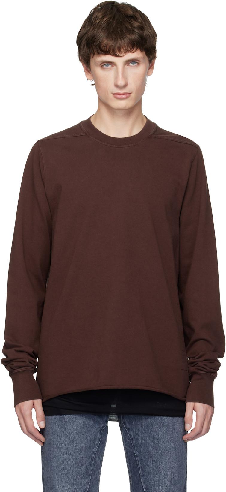 Burgundy Concordians Crewneck Sweatshirt by RICK OWENS DRKSHDW