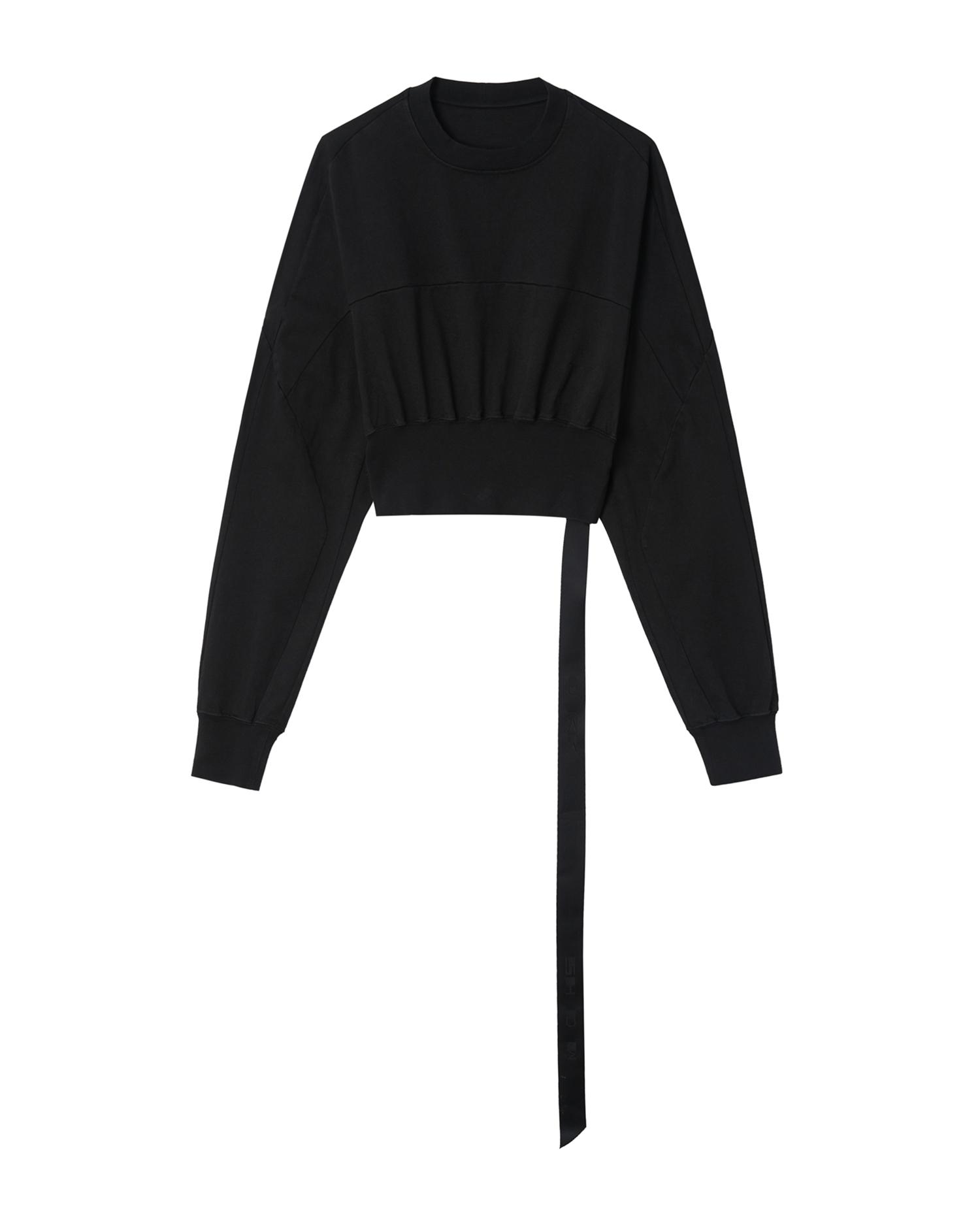 Collage crew neck long sleeve tee by RICK OWENS DRKSHDW