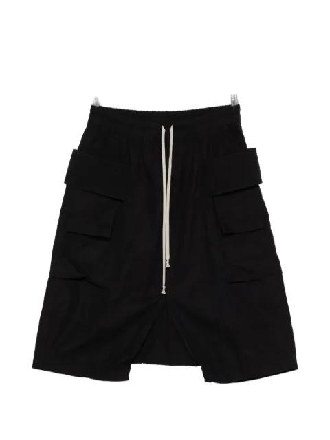 Creatch cargo-pocket drawstring shorts by RICK OWENS DRKSHDW