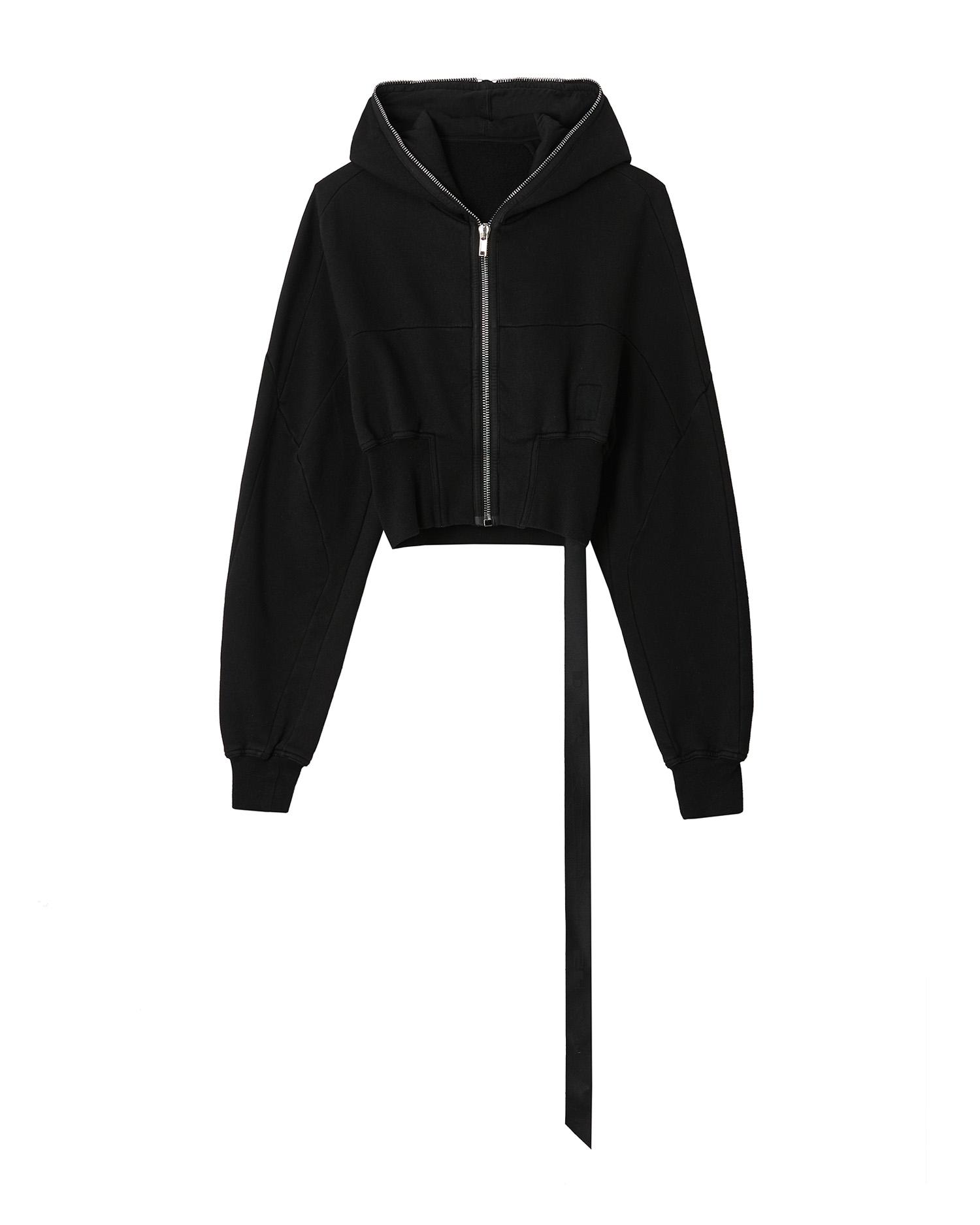 Cropped hoodie by RICK OWENS DRKSHDW