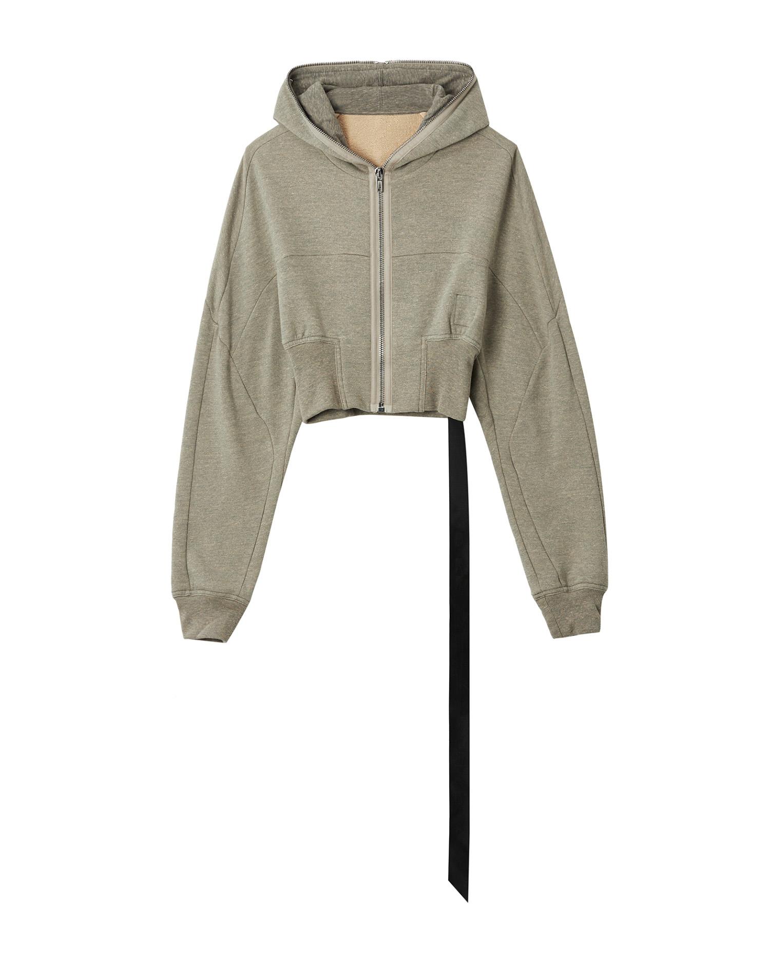 Cropped hoodie by RICK OWENS DRKSHDW
