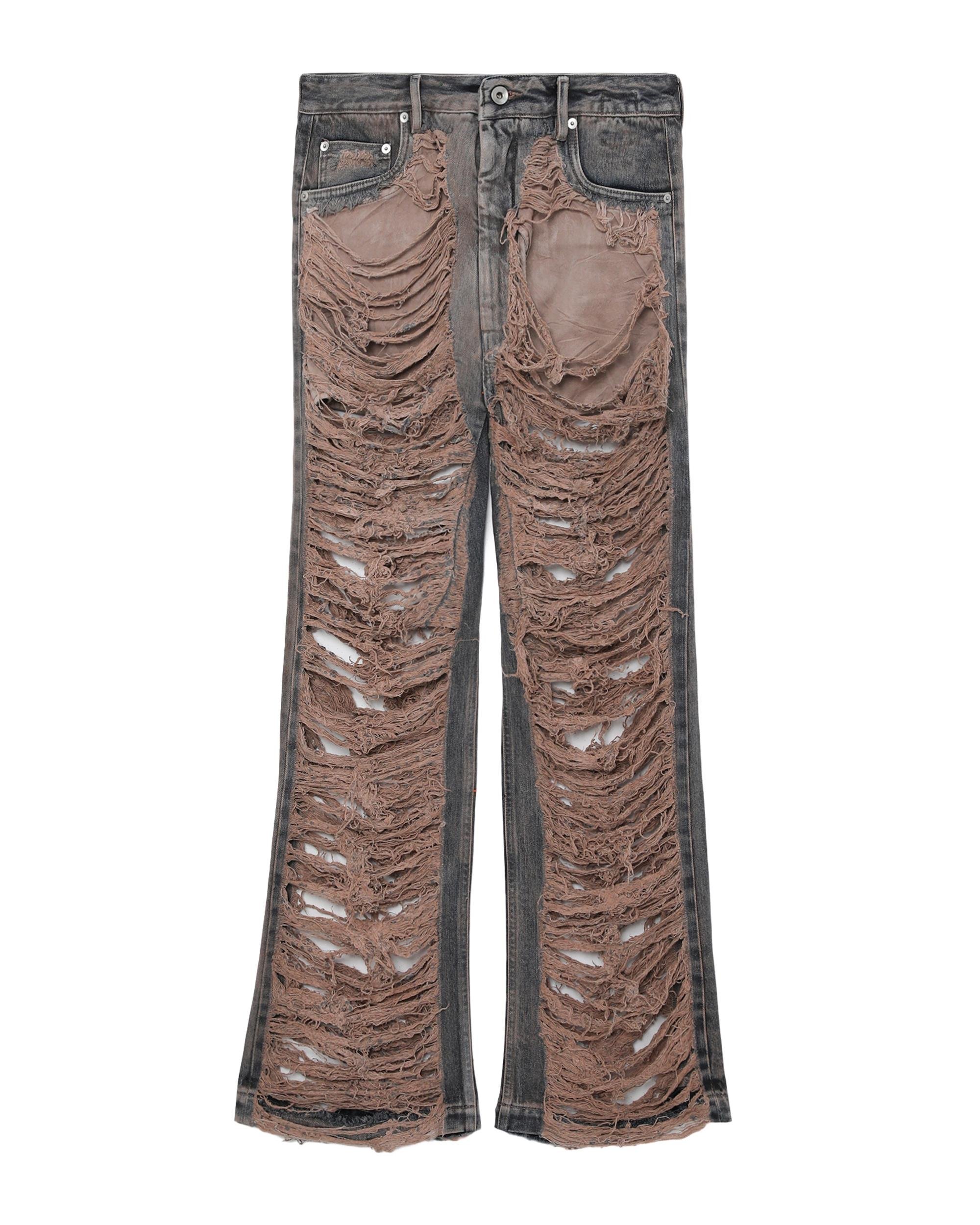 Distressed jeans by RICK OWENS DRKSHDW