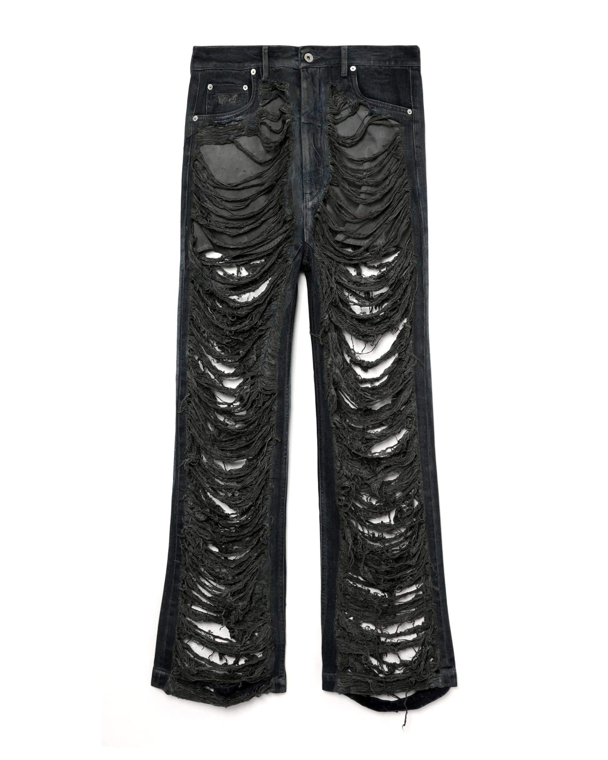 Distressed jeans by RICK OWENS DRKSHDW