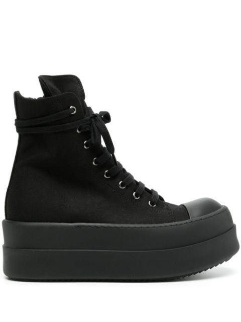 Double Bumper canvas sneakers by RICK OWENS DRKSHDW