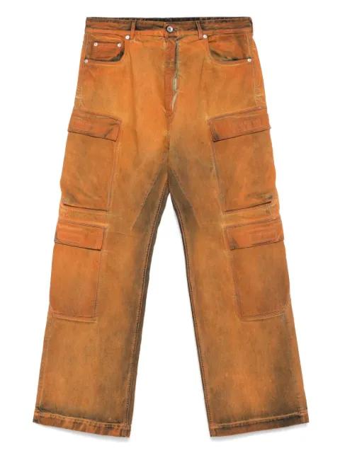 Double cargo jeans by RICK OWENS DRKSHDW