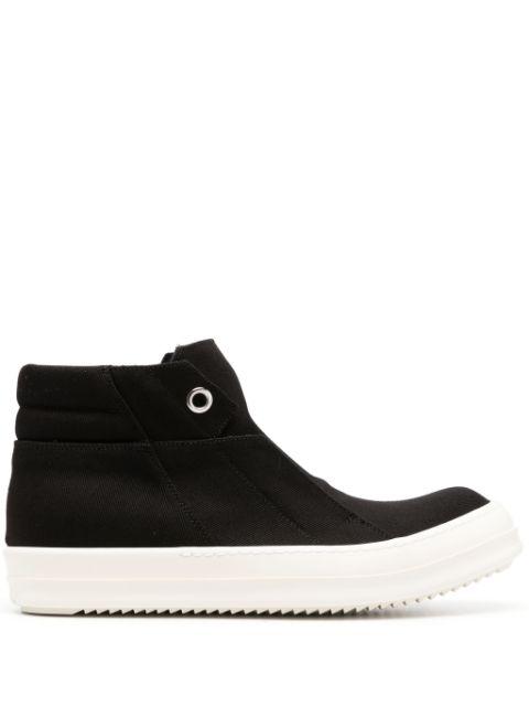 Dunk laceless sneakers by RICK OWENS DRKSHDW