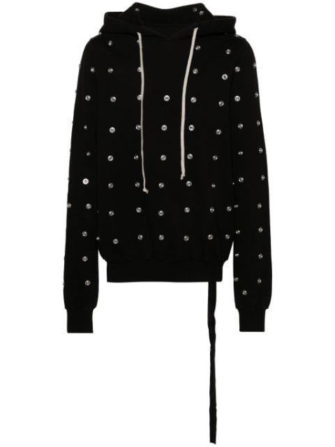Granbury cotton hoodie by RICK OWENS DRKSHDW