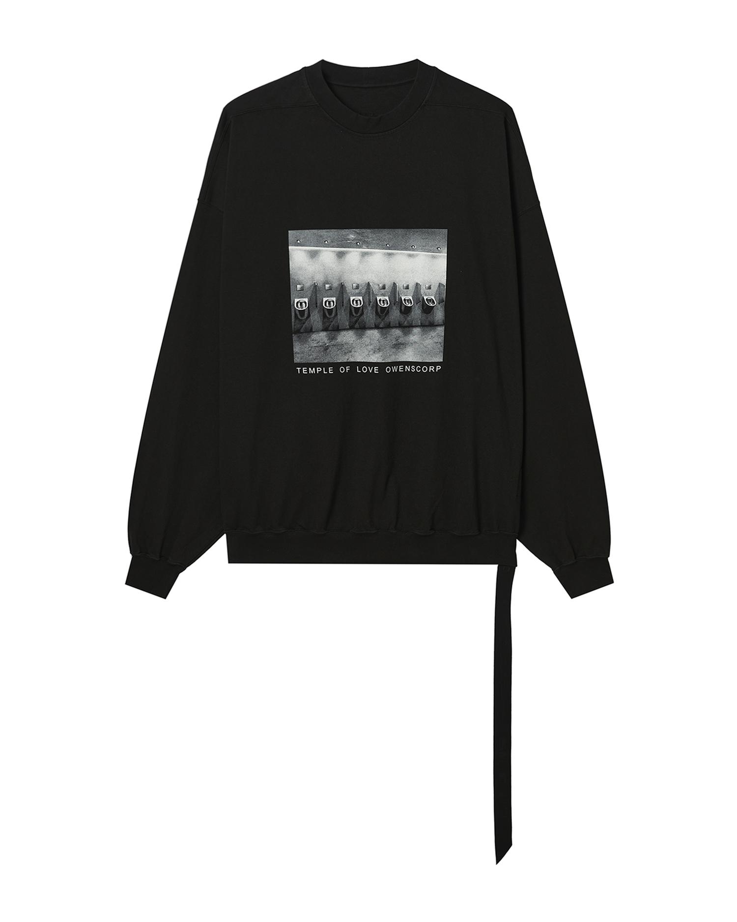Hun crew neck sweatshirt by RICK OWENS DRKSHDW