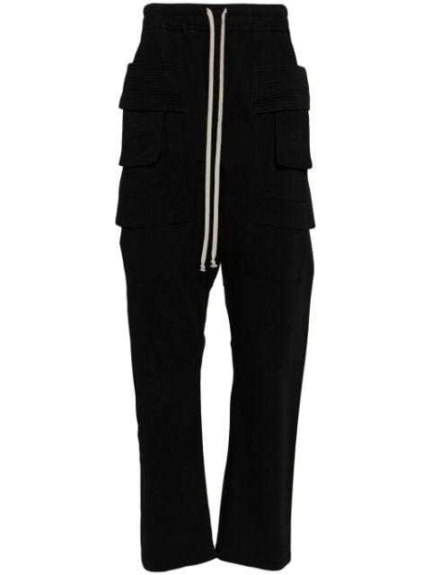 Jumbo Bela drop-crotch trousers by RICK OWENS DRKSHDW