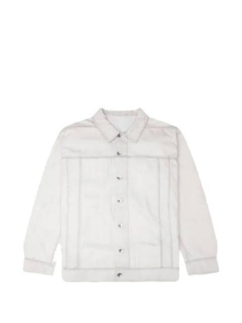 Jumbo Worker denim jacket by RICK OWENS DRKSHDW