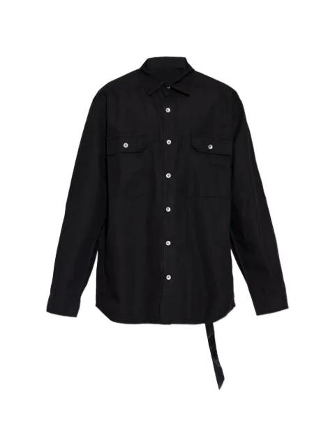 Jumbo flap-pocket shirt by RICK OWENS DRKSHDW