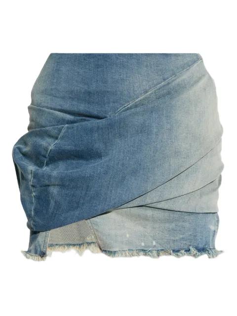 Low Twist mini skirt by RICK OWENS DRKSHDW