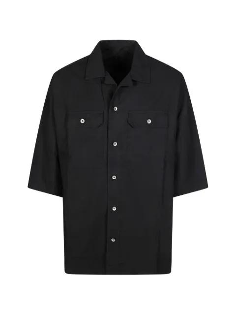 Magnum Tommy button pocket shirt by RICK OWENS DRKSHDW