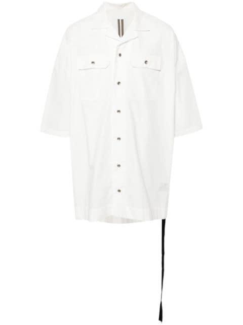 Magnum Tommy cotton long shirt by RICK OWENS DRKSHDW