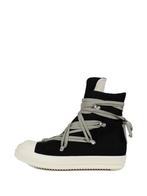 Megalace® high-top sneakers by RICK OWENS DRKSHDW