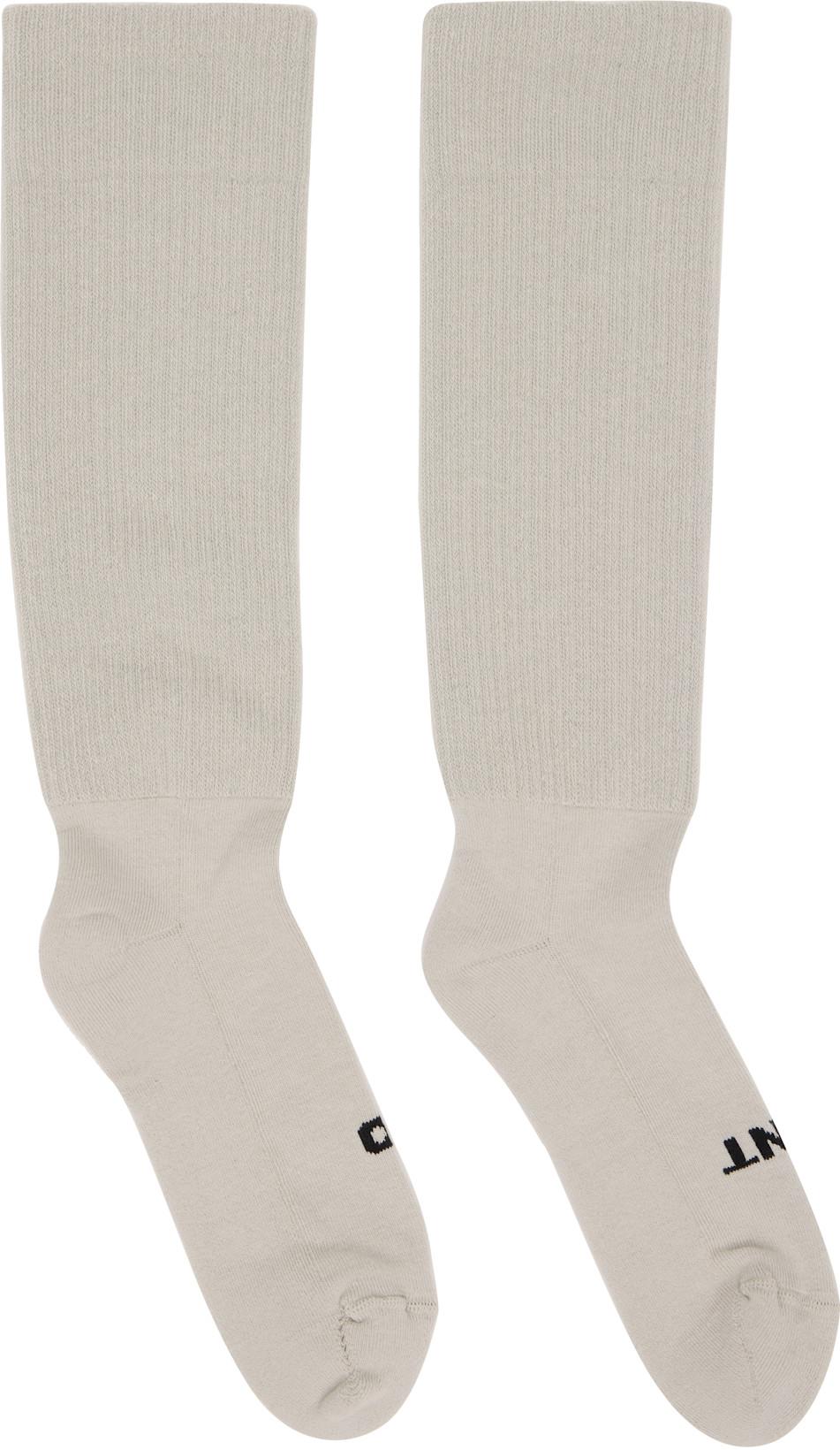 Off-White Hollywood 'So Cunt' Socks by RICK OWENS DRKSHDW