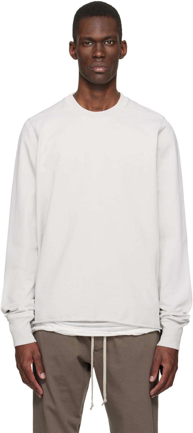 Off-White Temple Crewneck Sweatshirt by RICK OWENS DRKSHDW