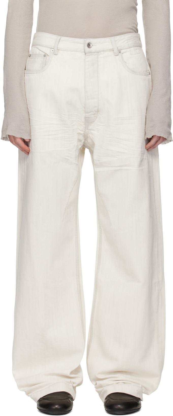 Off-White Temple Geth Jeans by RICK OWENS DRKSHDW