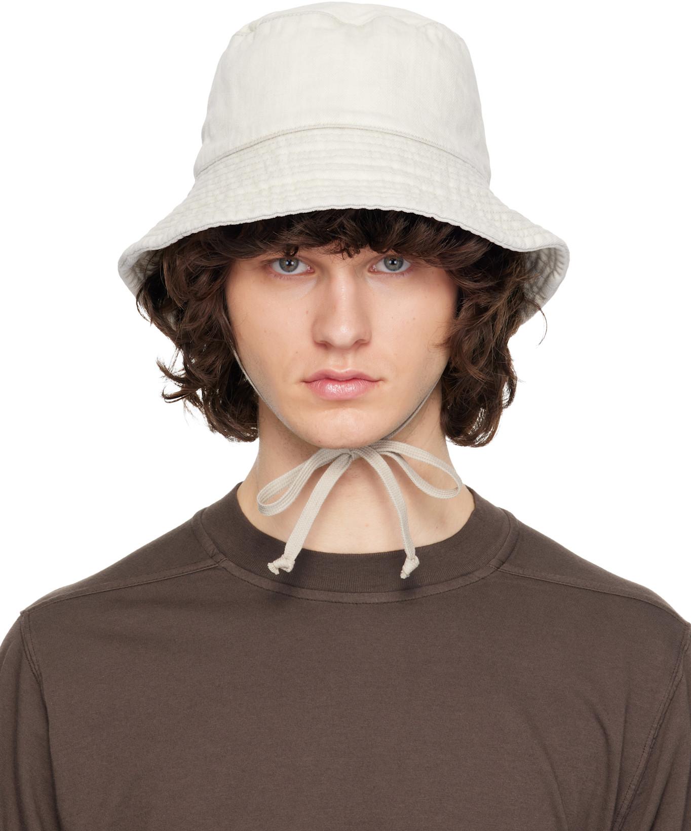 Off-White Temple Gilligan Bucket Hat by RICK OWENS DRKSHDW