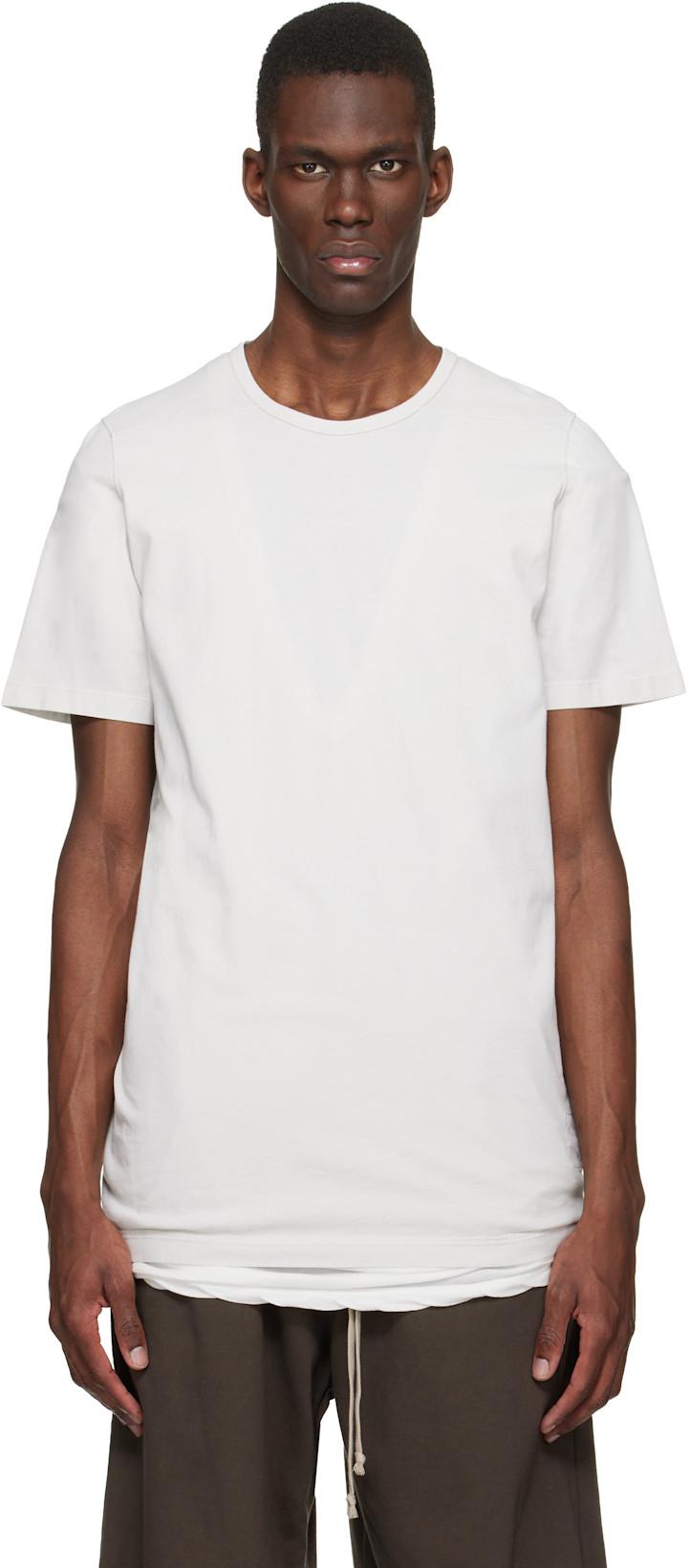 Off-White Temple Level T-shirt by RICK OWENS DRKSHDW