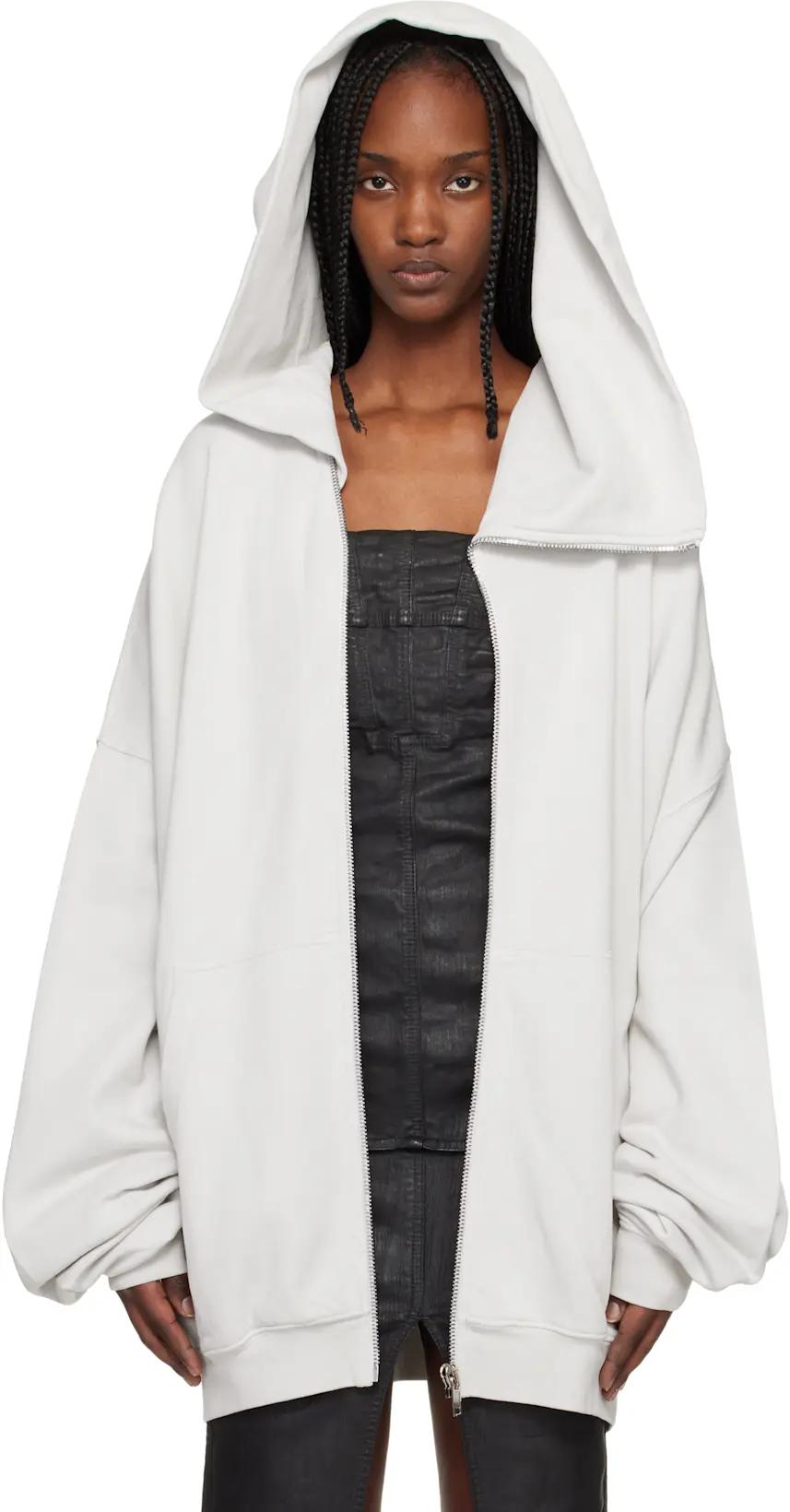 Off-White Temple Mountain Hun Hoodie by RICK OWENS DRKSHDW