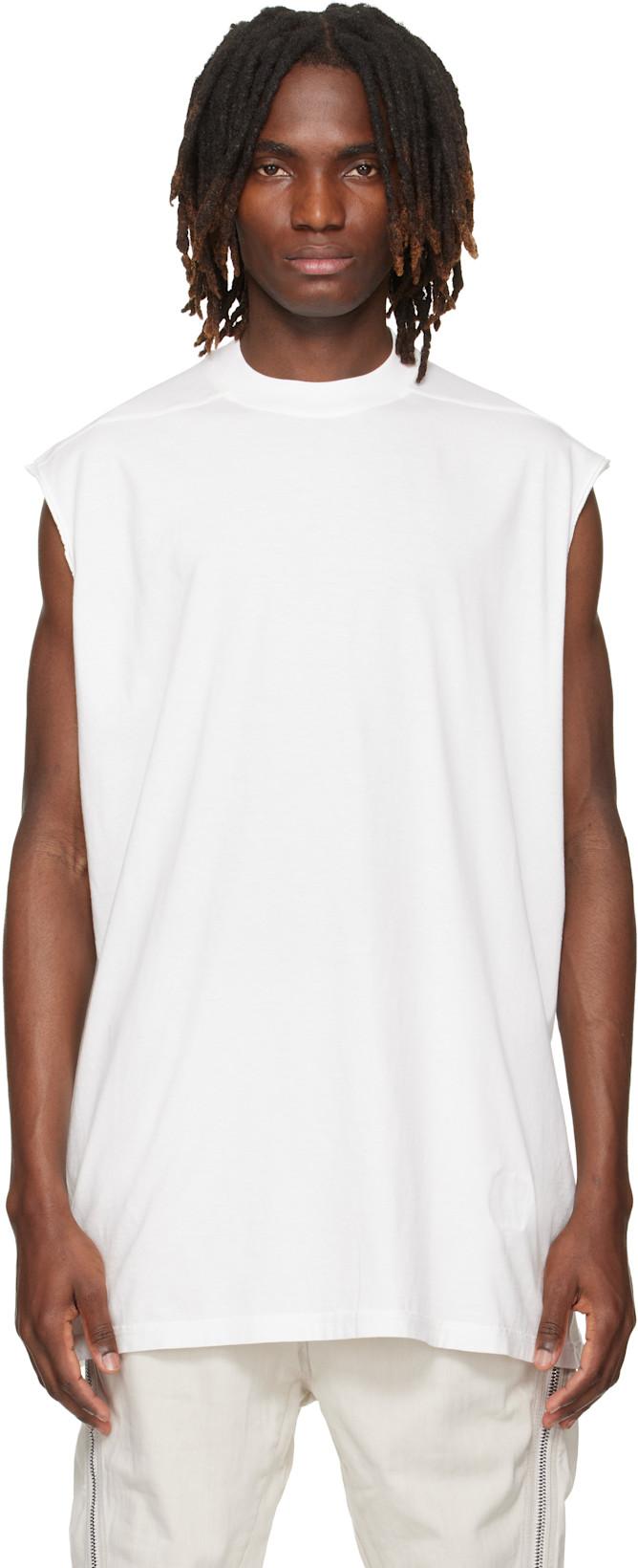 Off-White Temple Tarp T-shirt by RICK OWENS DRKSHDW