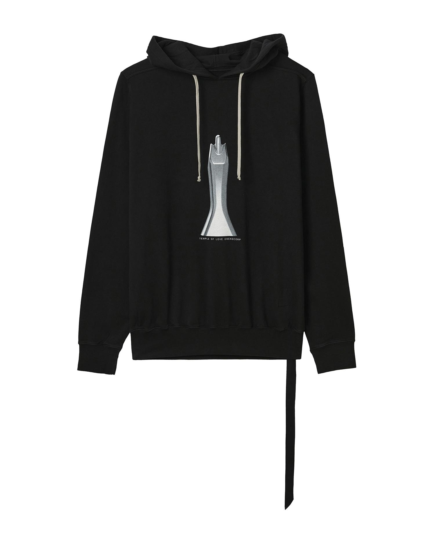Oversized hoodie by RICK OWENS DRKSHDW