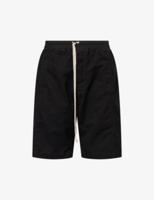 Pusher Wide-Leg Cotton Shorts by RICK OWENS DRKSHDW