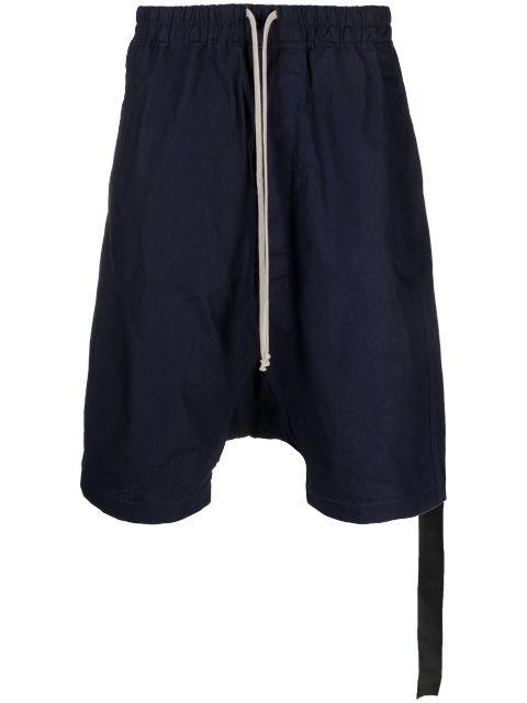 Rick's Bela cotton shorts by RICK OWENS DRKSHDW