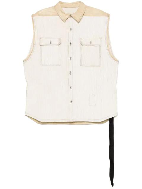 SL Tommy Jumbo gilet by RICK OWENS DRKSHDW