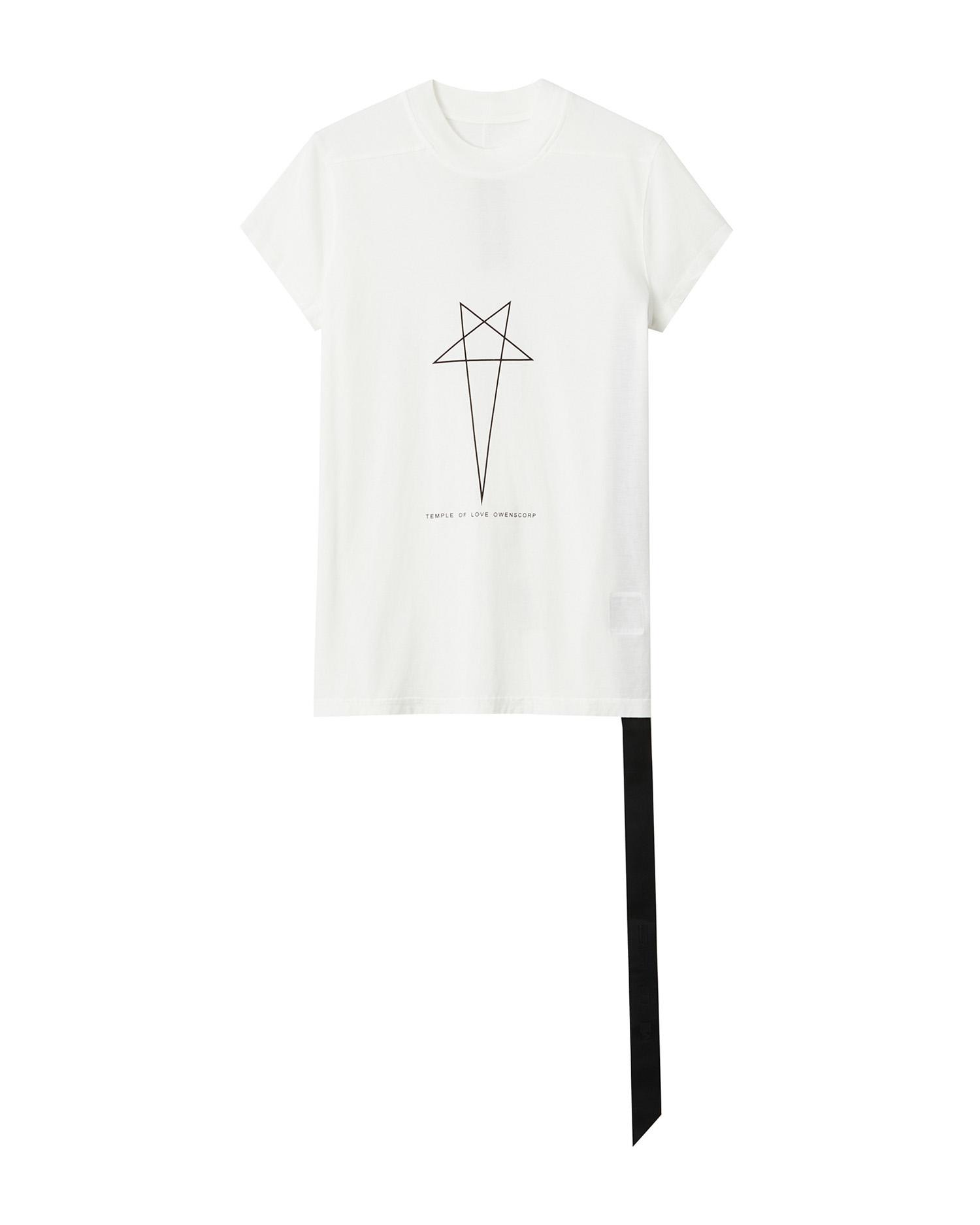 Small level tee by RICK OWENS DRKSHDW